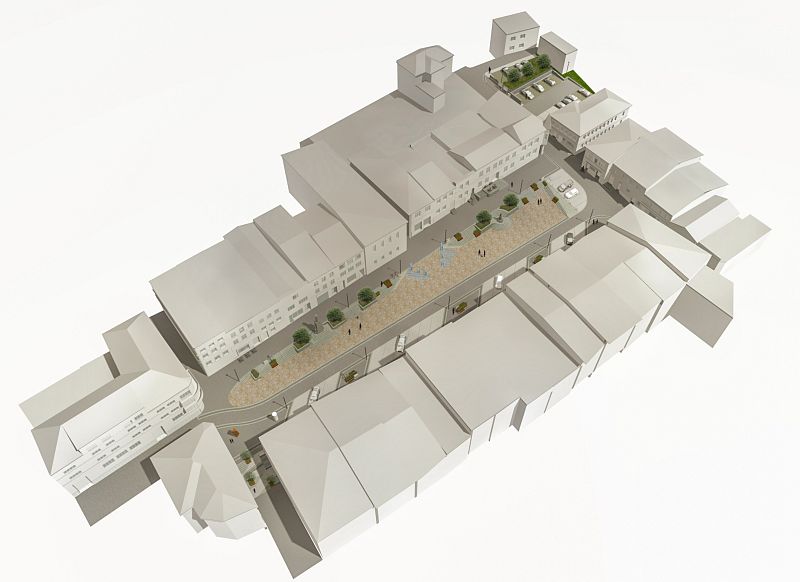 Revitalization of J. A. Komenský Square